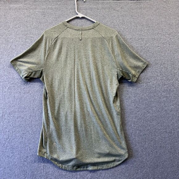 Lululemon Shirt Mens M Green Drysense Training Better Each Day Stretch Athletic - Picture 5 of 5